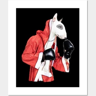 Bullterrier Lovers Boxer 01 Posters and Art